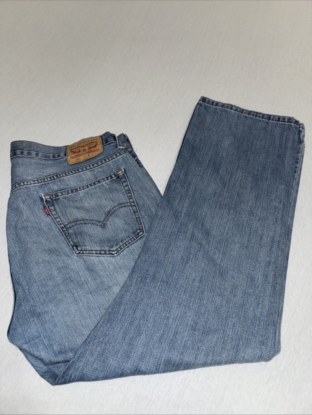 Levis 569 Jeans 36x32 Blue Baggy Loose Wide Leg Straight Street Y2K EUC
